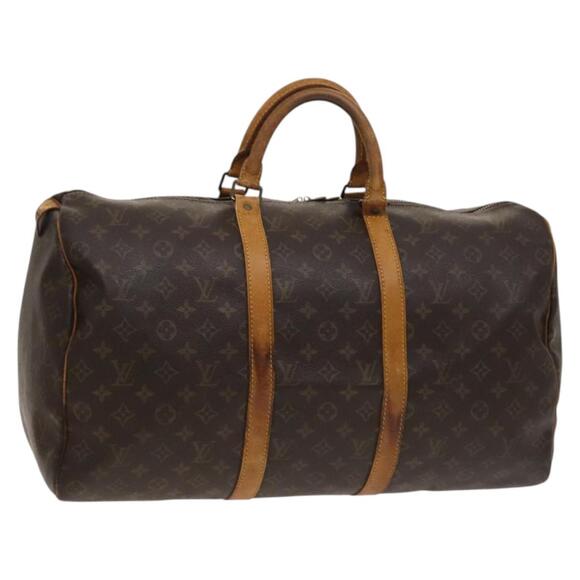 LOUIS VUITTON Monogram Keepall 50 Boston Bag M41426 - Picture 1 of 16